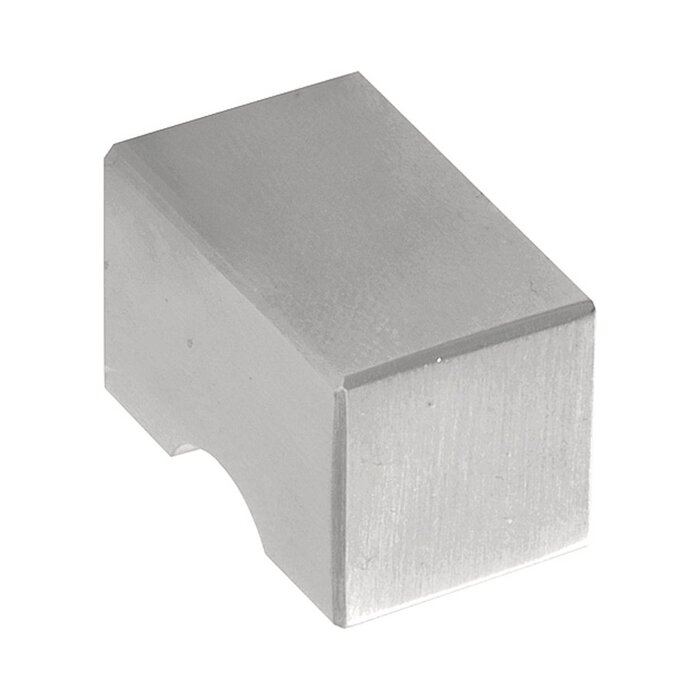 Formani Massiver Möbelknopf SQUARE LSQK25 – mattierter Edelstahl
