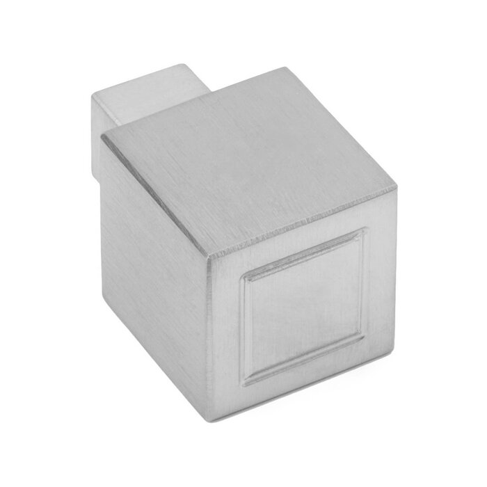 Formani SQUARE JB20M  massieve meubelknop - mat RVS