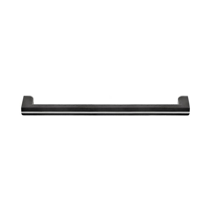 Formani TWO PB22 furniture handle from Formani - stainless steel/oak black