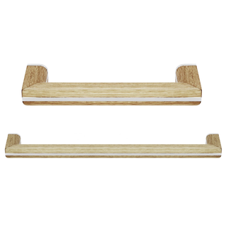 Formani Piet Boon TWO PB22 Möbelgriff – Edelstahl/Natureiche