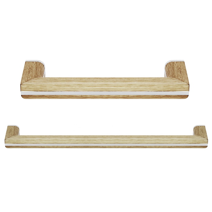 Formani TWO PB22 meubelgreep van Formani - RVS/ eikenhout naturel