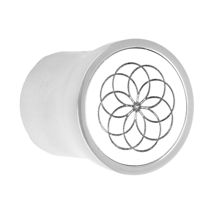 Formani  Bouton de meuble NOUR EV25M par Edward Van Vliet pour Formani - acier inoxydable poli