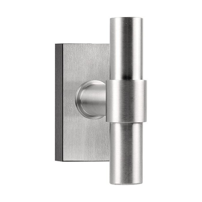 Formani Poignée de fenêtre Piet Boon ONE PBT20-DK en acier inoxydable mat - non verrouillable