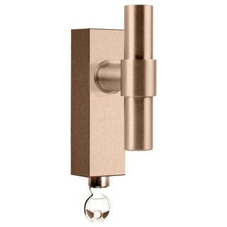 Formani Afsluitbare raamkruk Piet Boon ONE PBT20-DKLOCK - Licht brons PVD