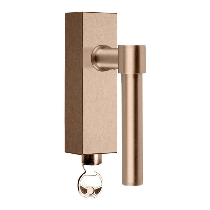 Formani  Window handle Piet Boon ONE PBL15-DKLOCK - Light bronze PVD - lockable