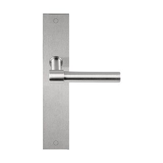 Formani Formani door handles ONE -PBL15P236 on plate - stainless steel