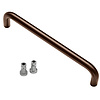 HDD Poignée de porte U 20/300 - bronze mat - montage encastré
