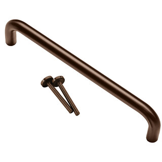 HDD Poignée de porte U 20/300 - bronze mat - montage continu