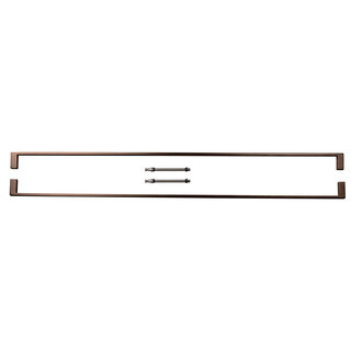 HDD Door handle COSMIC 20/1000 - Matt Bronze - pair for door thickness >3 CM