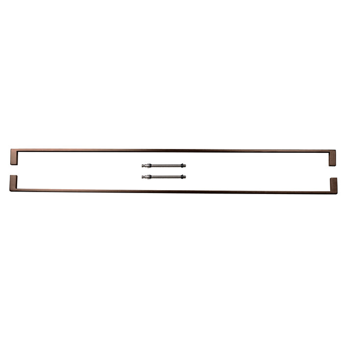 HDD HDD Door handle COSMIC 20/1000 - Matt Bronze - pair for door thickness >3 CM