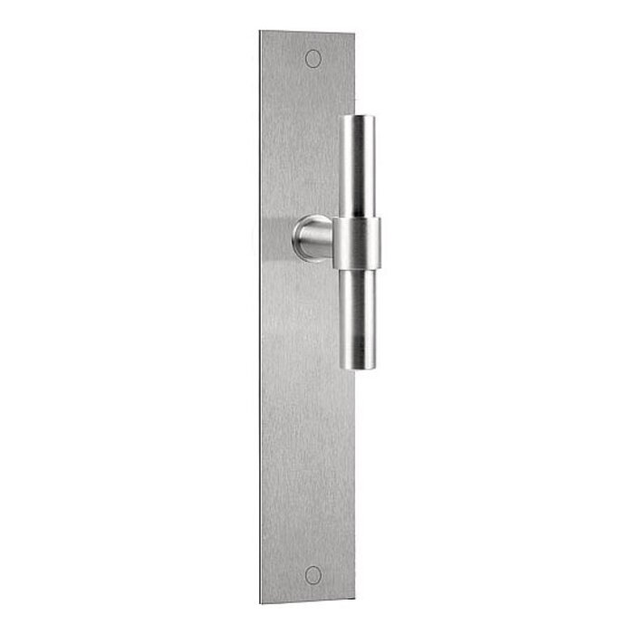 Formani Door handles Piet Boon ONE-PBT15P236 on plate - Matt stainless steel