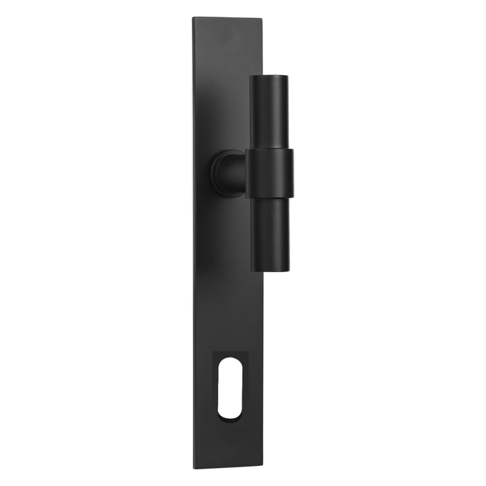 Formani Formani door handles Piet Boon ONE-PBT15P236 on plate - Matt black