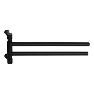 Formani Porte-serviettes pivotant Formani Piet Boon ONE PB450 - Noir