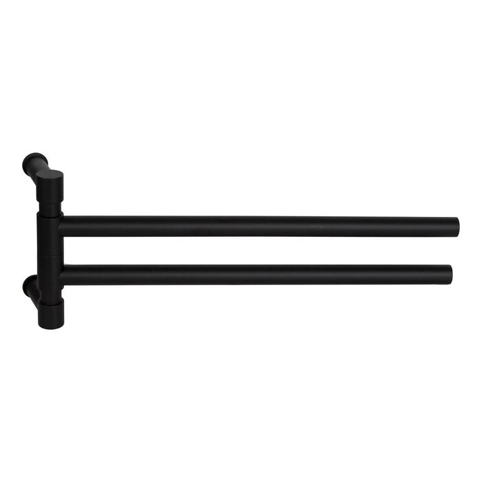 Formani Porte-serviettes pivotant Formani Piet Boon ONE PB450 - Noir