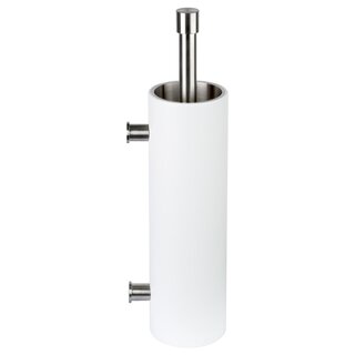 Formani Formani Wand-Toilettenbürste Piet Boon ONE PB303 – Edelstahl / weißes Corian