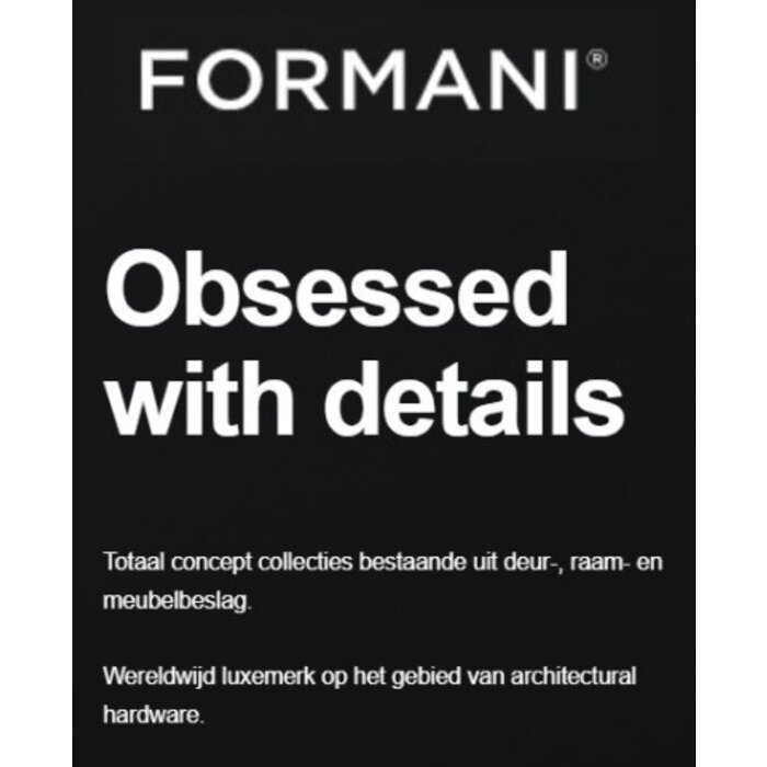 Formani Formani zeepdispencer wandbevestiging Piet Boon ONE PB501 - Zwart