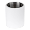 Formani Formani toothbrush holder standing Piet Boon ONE PB102 - Stainless steel/ White Corian