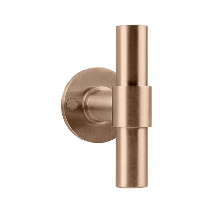 Formani Formani solid fixed front door knob Piet Boon ONE PBT100V - Light bronze PVD