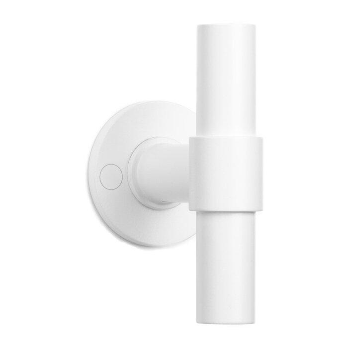 Formani Bouton de porte d'entrée fixe solide Formani Piet Boon ONE PBT100V - Blanc