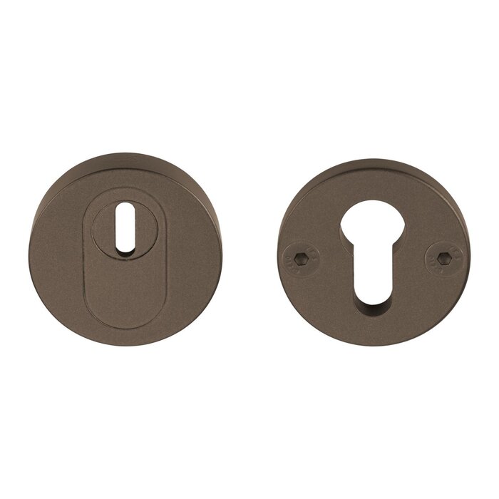 Formani Formani Sicherheitszylinder-Rosette ONE PBVEIL-KT SKG*** massiv – Bronze