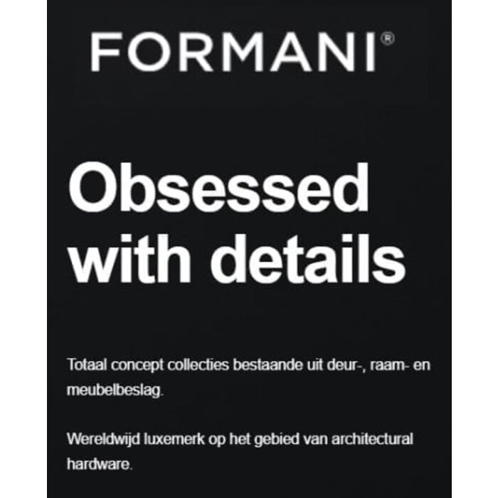 Formani Formani security cylinder rosette ONE PBVEIL - SKG*** solid - White