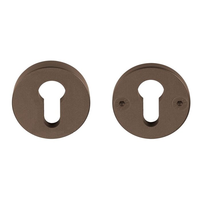 Formani Formani Sicherheitszylinder-Rosette ONE PBVEIL – SKG*** massiv – Bronze