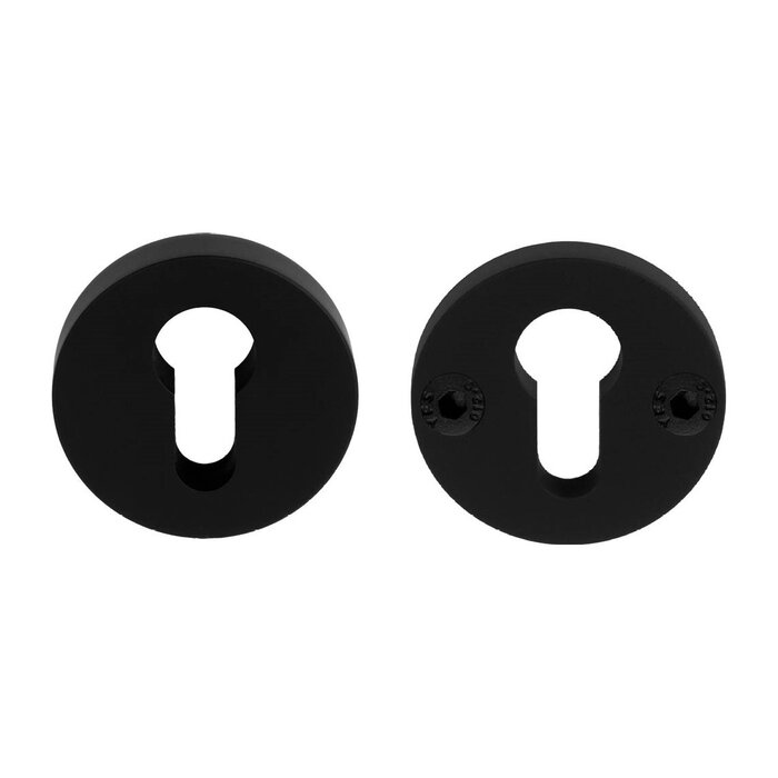 Formani Formani security cylinder rosette ONE PBVEIL - SKG*** solid - matt black