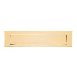 Formani Formani outdoor letter plate LB535 - matt gold PVD