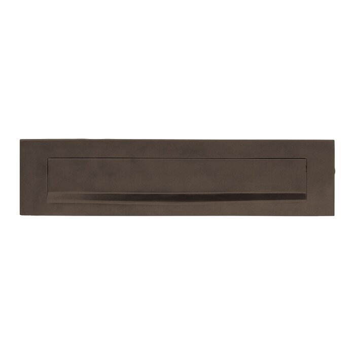 Formani Formani solid exterior letter plate LB535 - Bronze