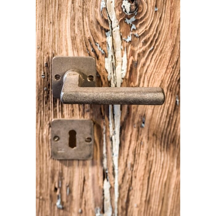 Dauby Pair of door handles PH1920 /QU raw bronze (RB)