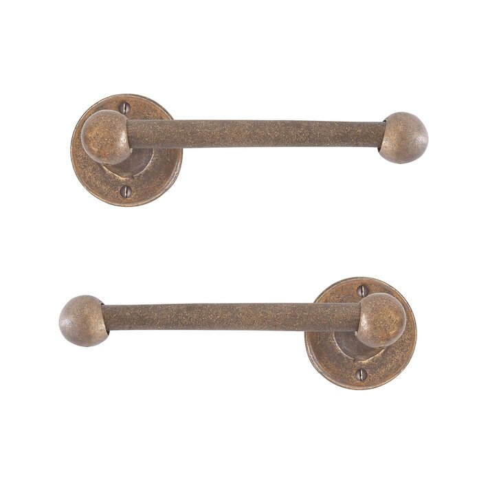 Dauby Dauby toilet roll holder single - raw bronze (RB) 150mm