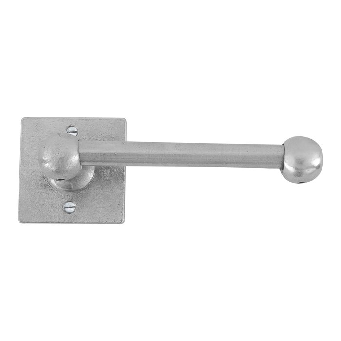 Dauby Dauby holder single square - matt white bronze (WBS) 150mm