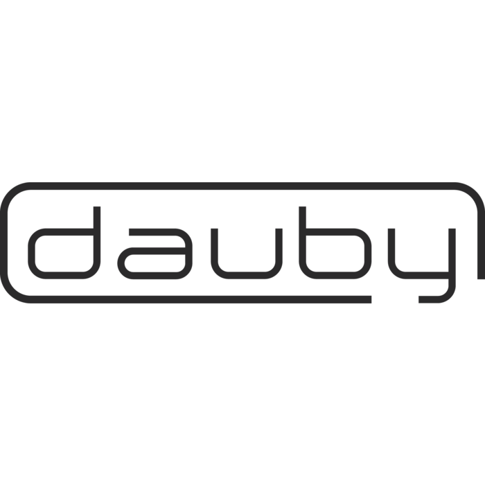 Dauby Dauby holder single square - raw metal (RM) 150mm