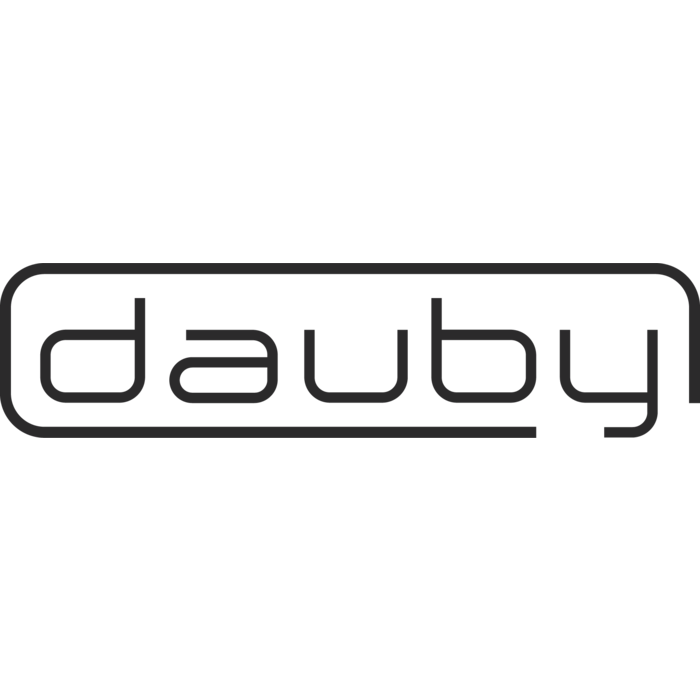 Dauby Support Dauby double - métal brut (RM) 350mm
