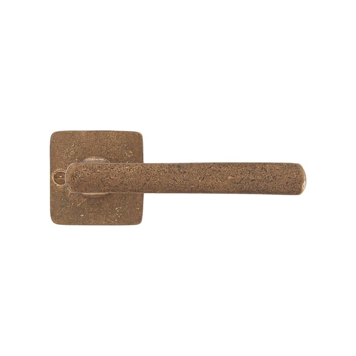 Dauby Pair of door handles PH1920 /QU raw bronze (RB)