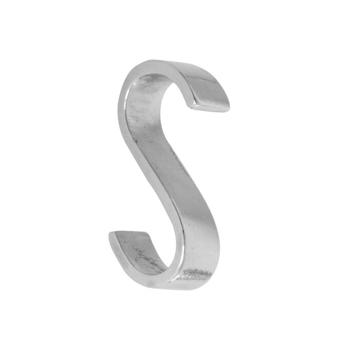 Dauby Dauby open hook "S" - matt white bronze (WBS)