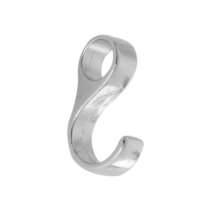 Dauby Dauby hook closed - white bronze (WB)