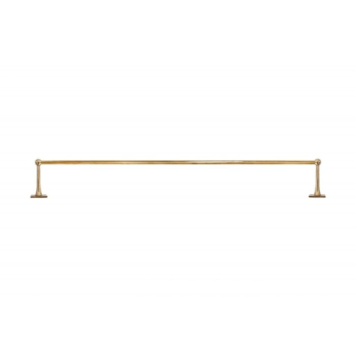 Dauby Support Dauby avec 2 supports d'extrémité longs - bronze brut poli (RBP) 1000mm