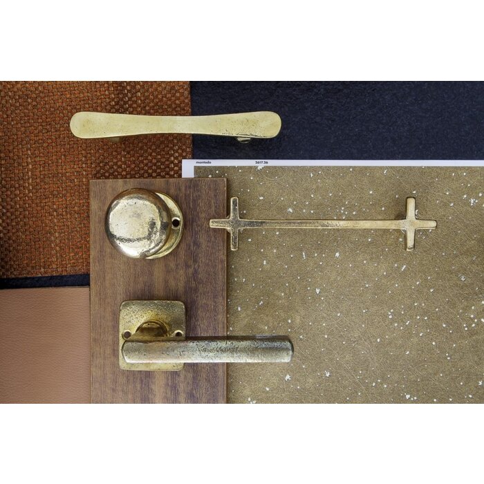 Dauby Dauby door knobs PHR/50 also for outside - rough bronze polished (RBP)