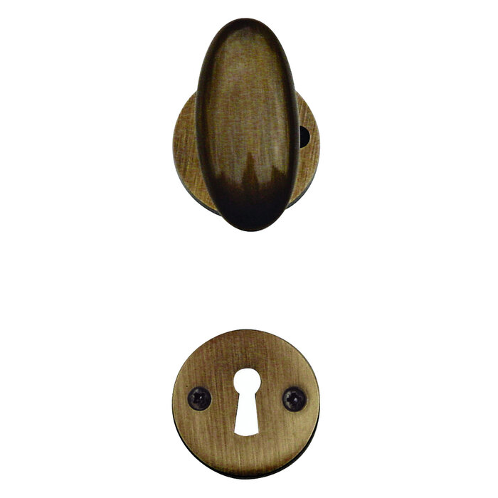 HDD HDD LUX door handles/door knobs OLIVE OM in bronze