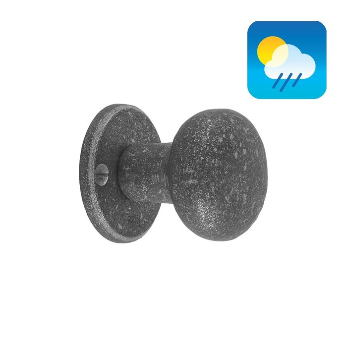 Dauby Dauby door knobs PHR/50 also for outside - raw metal (RM)