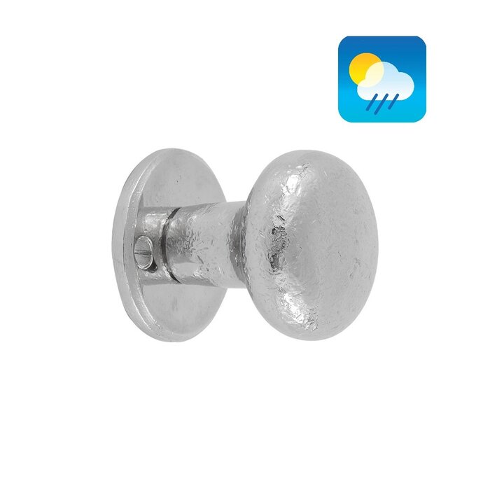 Dauby Dauby door knobs PHR/50 also for outside - white bronze (WB)