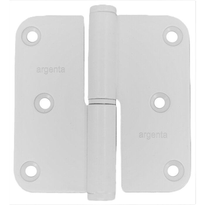 Argenta Weißes Scharnier Argenta 80x80x2,5mm