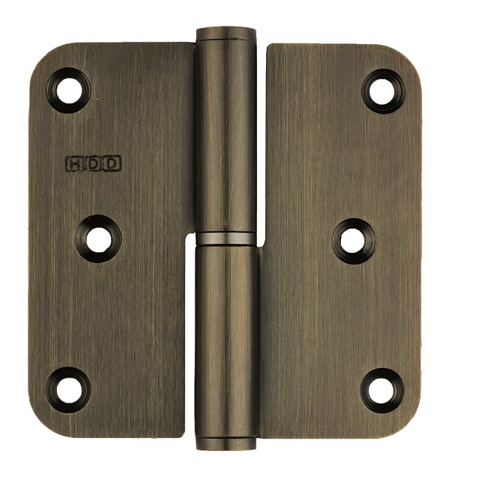 HDD HDD Paumelle 80x80x2.5mm matt bronze