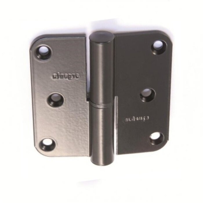 Argenta Schwarzes Scharnier Argenta 80x80x3,5mm