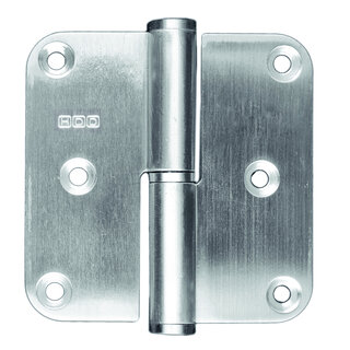 HDD Paumelle 80x80x3,5mm RVS 201 - HDD