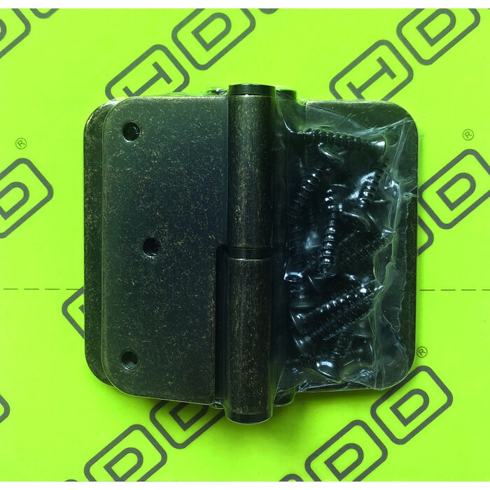 HDD HDD Paumelles Haut 80x80x2,5 Altmessing 3 Stück + Schrauben