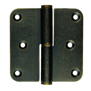 HDD Paumelle 80x80x2,5mm Altmessing - HDD