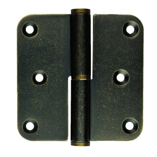 HDD Paumelle 80x80x2.5mm Old Brass - HDD