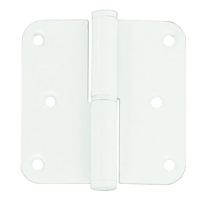 HDD White Hinge 80x80x2.5mm